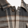 De topkwaliteit iJesse Flannel jas met kraag voor extra warmte en stijl.