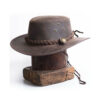 Stoere Outback Leren Cowboyhoed