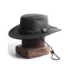 Outback Leren Cowboyhoed